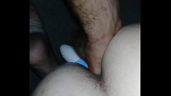 Toying while fingering my girl ass