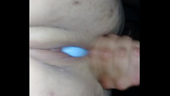 Toying while fingering my girl ass