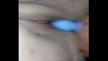 Toying while fingering my girl ass