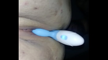 Toying while fingering my girl ass