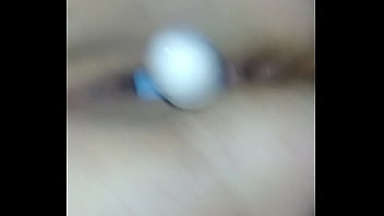 Toying while fingering my girl ass