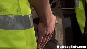 Spitroasted British Bloke Facialized In Trio thumbnail