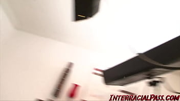 Busty mackenzee goes on a double dick fucking spree