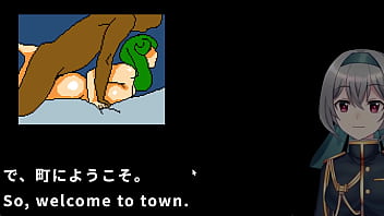 The hero can do whatever he wants in a pixel art video game world