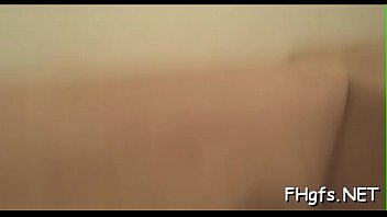 Stupendous brunette victoria enjoys facials after sex