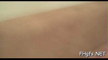 Stupendous brunette victoria enjoys facials after sex