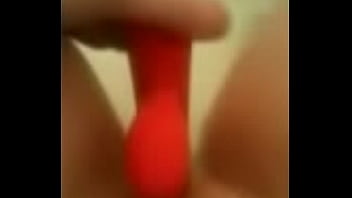 Danielle playing with fat cooch