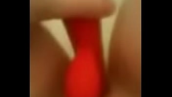 Danielle playing with fat cooch