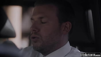 Husband comes home to his house full of shocked when he sees his ebony wife august skye turned into an arachnid and sucking the neighbor