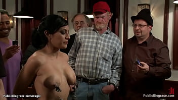 Big boobs brunette beretta james and some stranger slut are bound and throats and pussies and asses rough fucked by mark davis in crowded steak house Big boobs brunette beretta james and some stranger slut are bound and throats and pussies and asses rough fucked by mark davis in crowded steak house