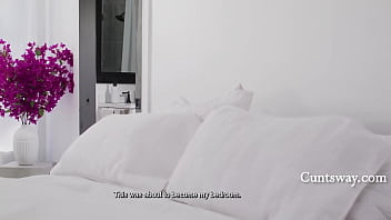 Les couple have a threesome with the teen naughty nanny