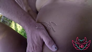 Morena deu pra 2 no acampamneto ao ar livre