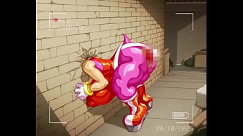 Dick so big it goes through