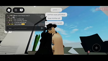 Quarteto com três putinhas gostosas e submissa ao meu pau roblox