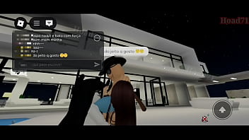 Quarteto com três putinhas gostosas e submissa ao meu pau roblox