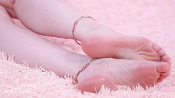 Sexy close up video with feet