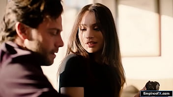 Teen latina sales agent sucks then gets fucked by her client