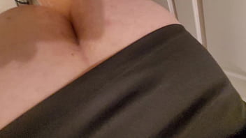 My dominant boss pegg me in a public toilet by big strapon it was a fast and horny