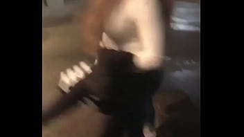 Azn girl tight jeans thong slip