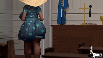 Pastor gets off fucking sexy older lady of his church