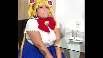 Chubby sailor moon ripping nasty farts