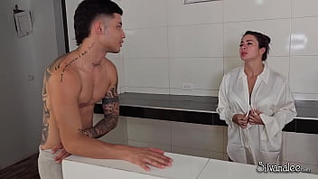 Danner mendez is my husband's son he is a tattooed guy with a big cock and he fucks me in the kitchen silvana lee