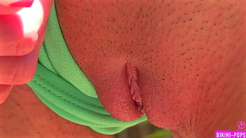 Bikini pops "sugar baby"