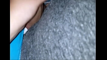 Pretty nanami jerks off to a stranger for a car train