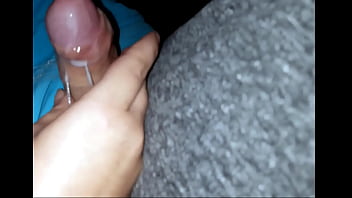 Pretty nanami jerks off to a stranger for a car train