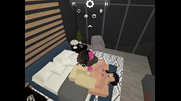 La doy por culo a una perra de roblox