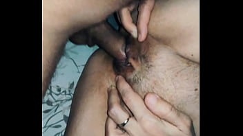 Amateur anal with skinny european milf