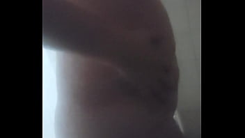 Night time shower and putting on pajamas and socks