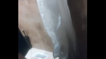 Night time shower and putting on pajamas and socks