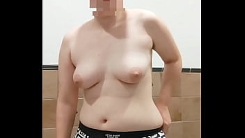 Night time shower and putting on pajamas and socks