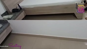 Gordinho do pau médio arrebenta esposa do corno