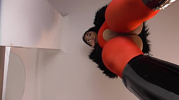 Ashtray spittoon and kicking object for the young furry boot bride