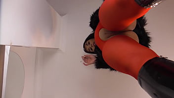 Ashtray spittoon and kicking object for the young furry boot bride