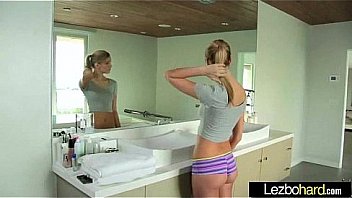 Lez girls riley reid & kenna james in sex action clip 25