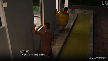 Late night anal fingering and stuffing