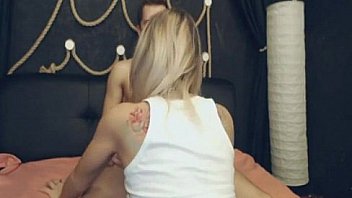 Stubborn naughty blonde babe silenced and pounded hard