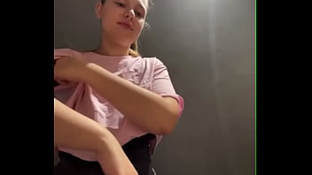 Masturbating in the locker room