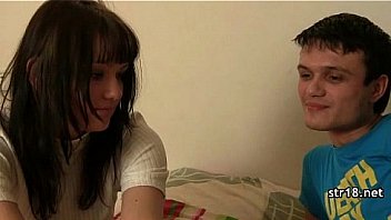 Horny hot teen is fucked hard