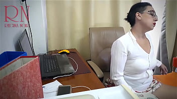 Sexretary secretary gets fucked dildo in the office scene 2