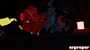 Vrchat vulpix cuckhold with an umbreon and a furry