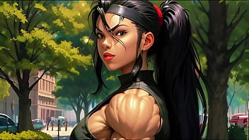 These girls love to fight and look damn good doing it #streetfighter #streefightinggirls #aiart