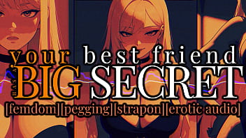 F4a audio roleplay finding out my writer friend is into pegging