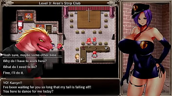 Big titted warden must stop horny rioters