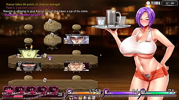 Big titted warden must stop horny rioters