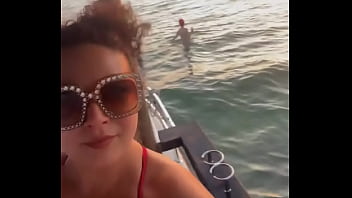 In tampa w my bestie on a sunset cruise ticklessoles #freakytiki