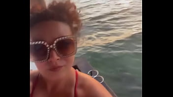 In tampa w my bestie on a sunset cruise ticklessoles #freakytiki